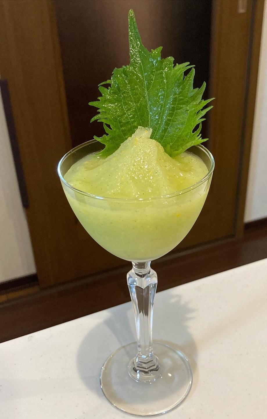 柚子と大葉のフローズンカクテル